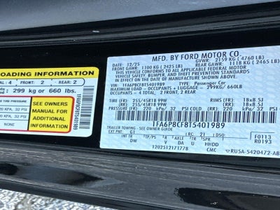 2026 Ford Mustang GT FASTBACK