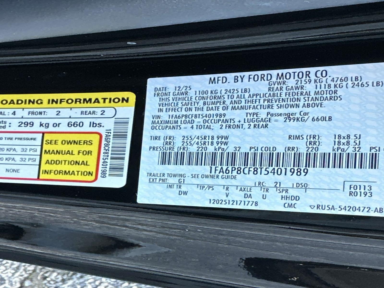 2026 Ford Mustang GT FASTBACK