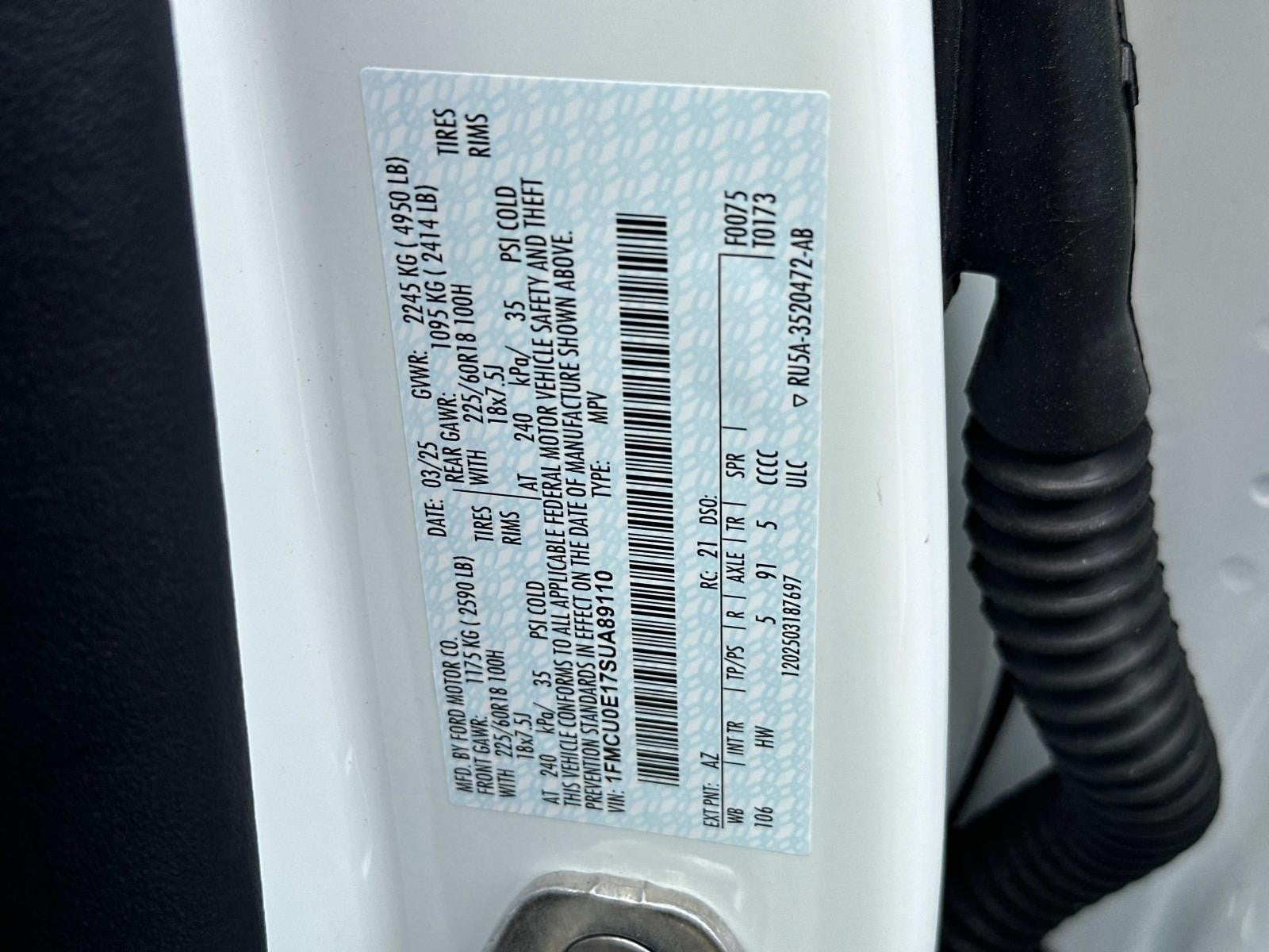 2025 Ford Escape PHEV FWD