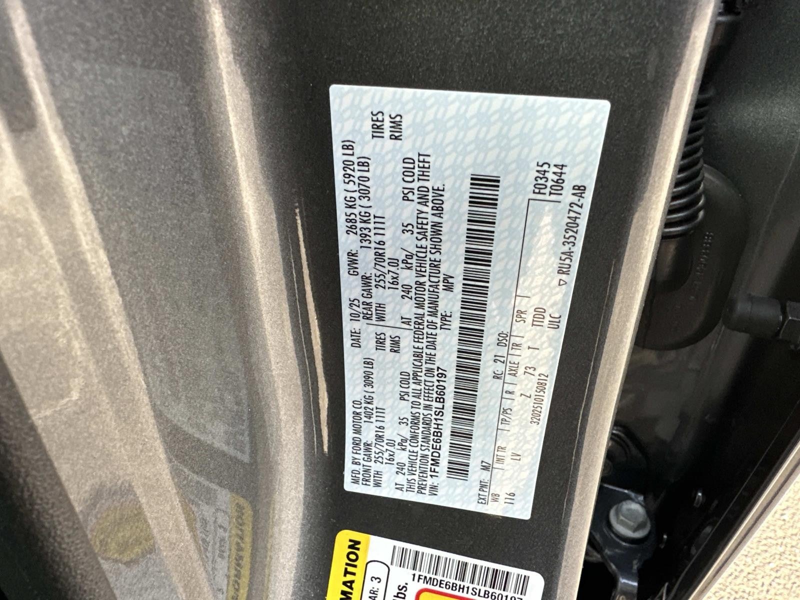 2025 Ford Bronco BASE 4 DOOR 4X4 PUG PACKAGE