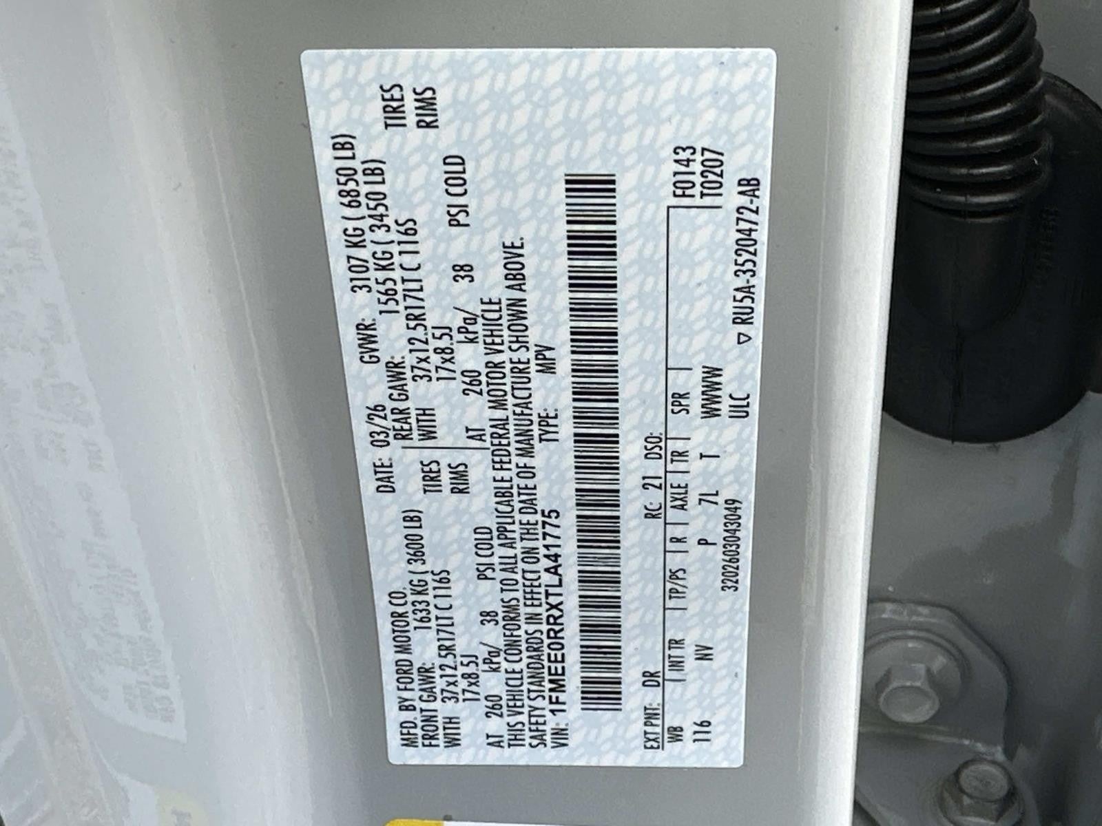 2026 Ford Bronco RAPTOR