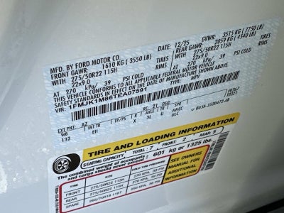 2026 Ford Expedition Max PLATINUM 4X4