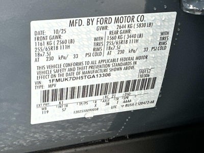 2026 Ford Explorer ACTIVE RWD