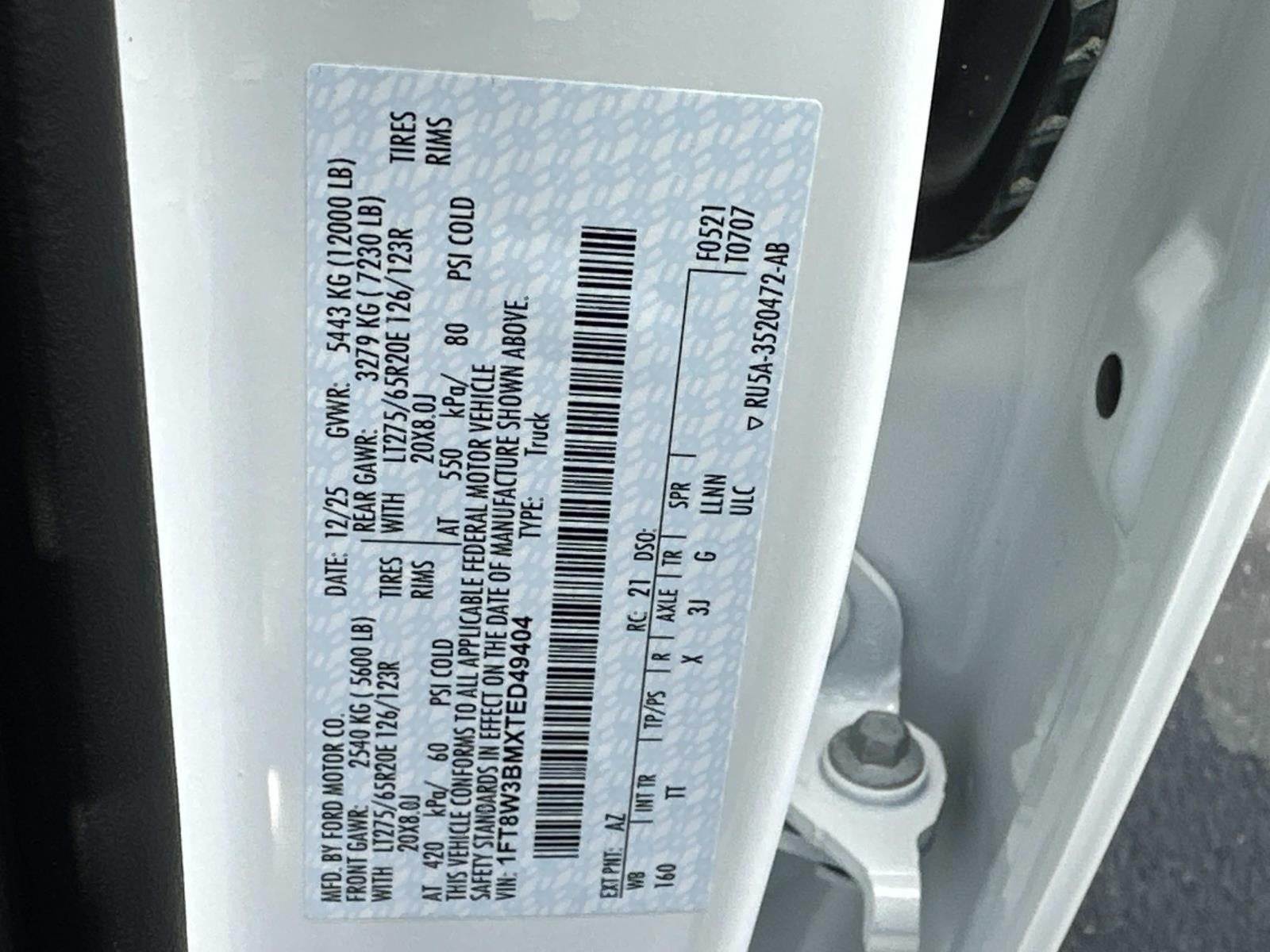 2026 Ford Super Duty F-350 SRW PLATINUM 4WD CREW CAB 6.7