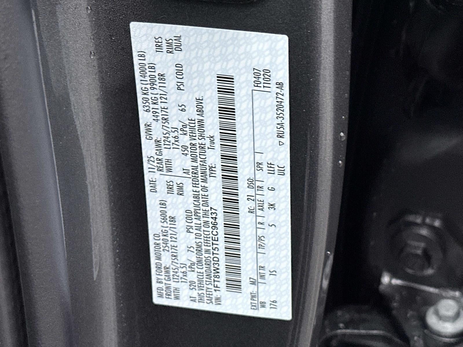 2026 Ford Super Duty F-350 DRW XL 4WD CREW CAB 8' BOX