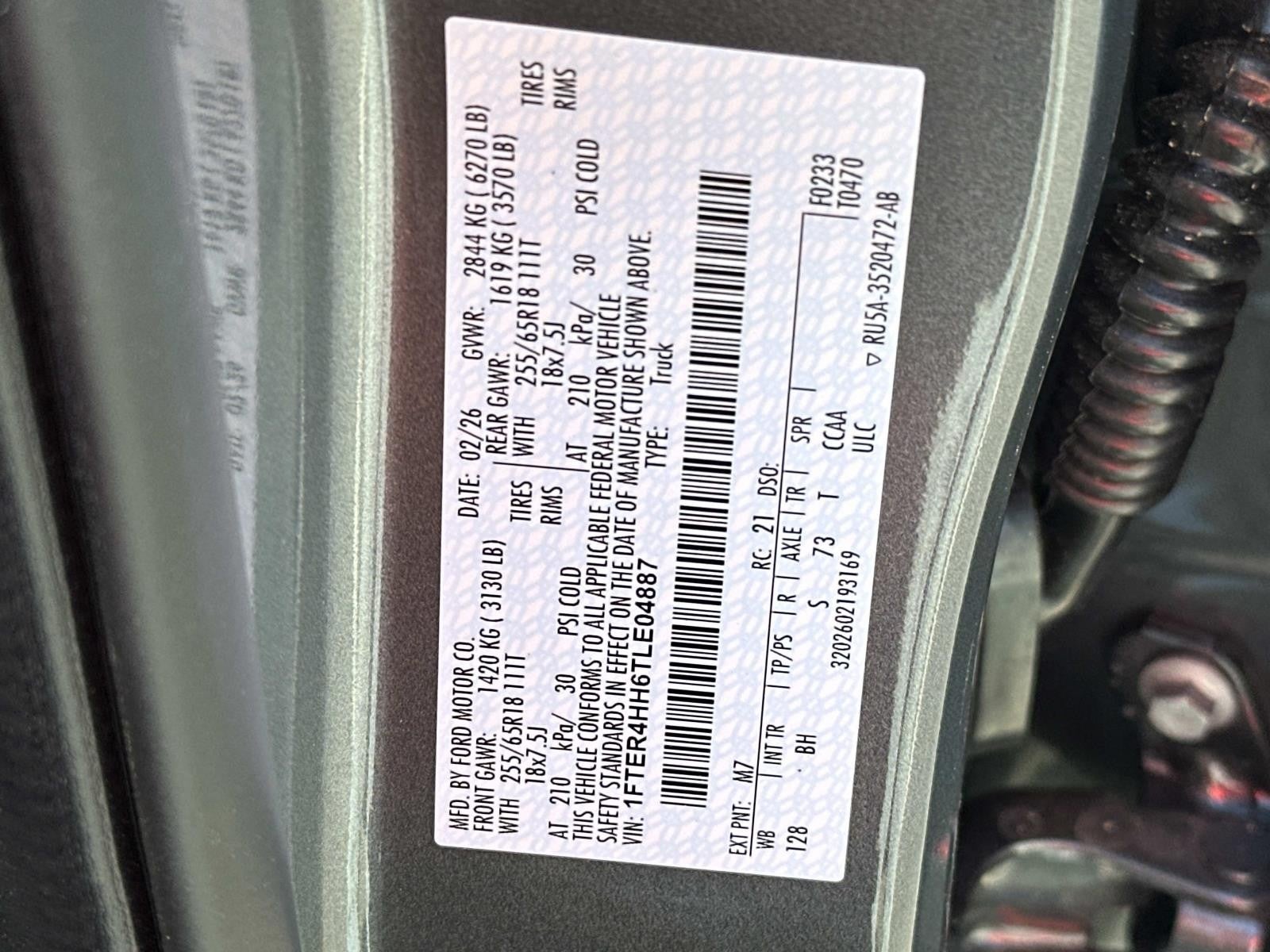 2025 Ford Ranger XLT 4WD SUPERCREW 5' BOX