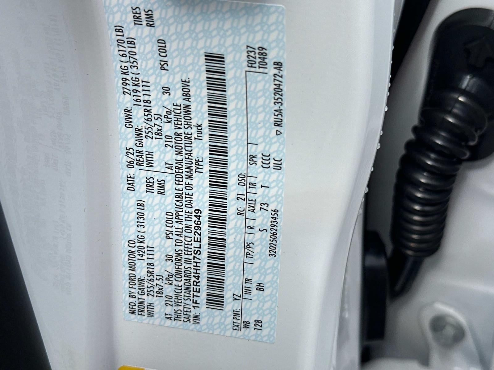 2025 Ford Ranger XLT 4WD SUPERCREW 5' BOX