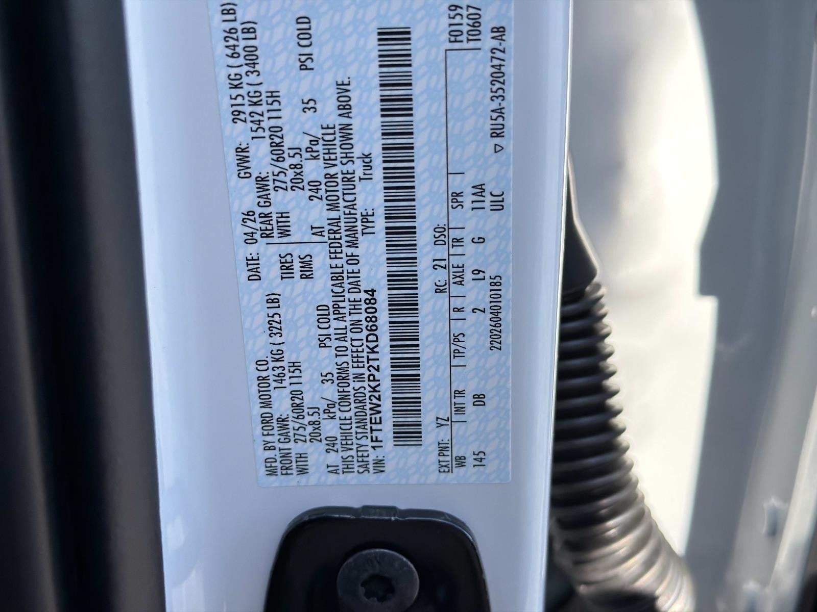 2026 Ford F-150 STX 2WD SUPERCREW 5.5' BO