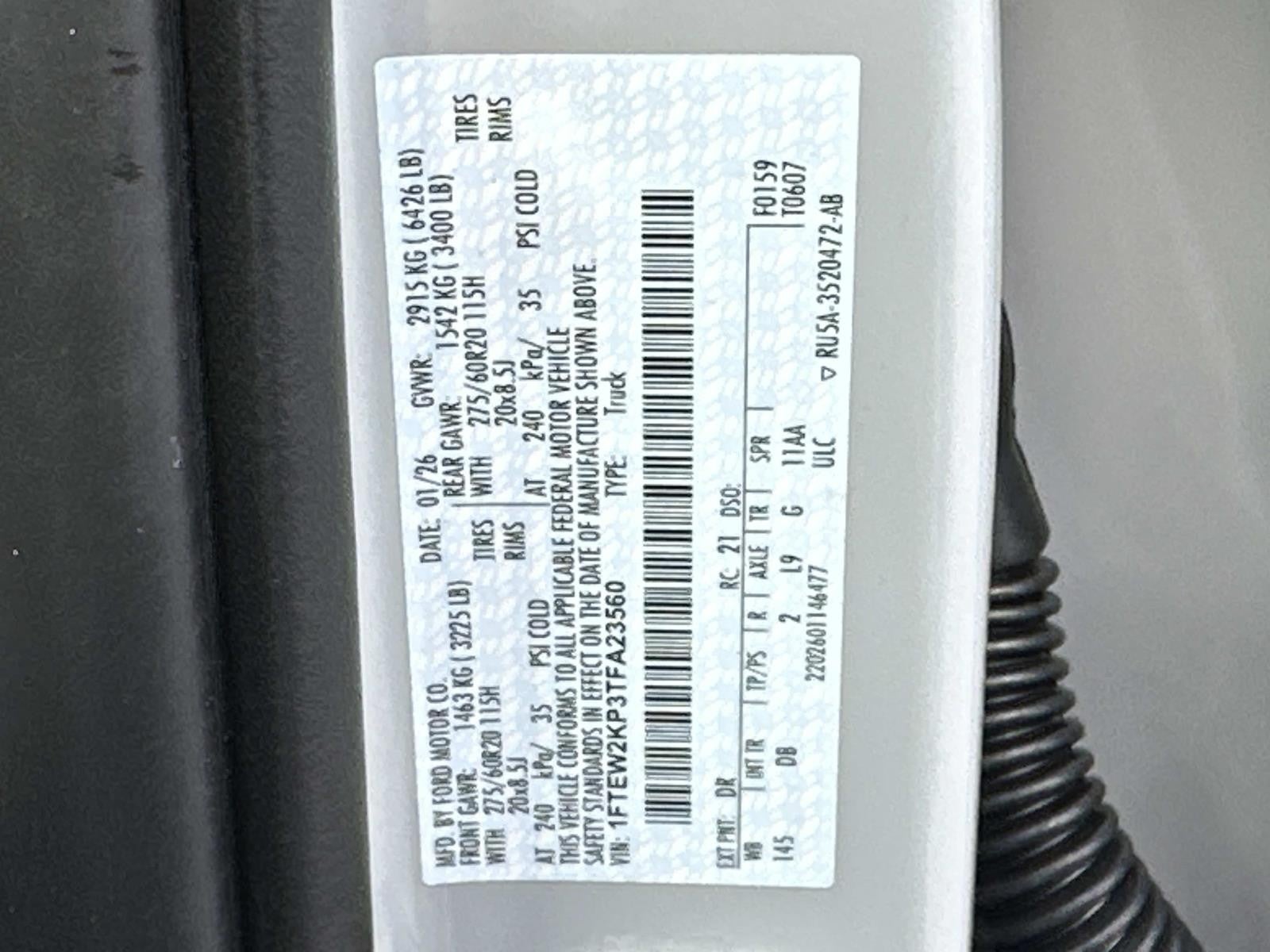 2026 Ford F-150 STX 2WD SUPERCREW 5.5' BO