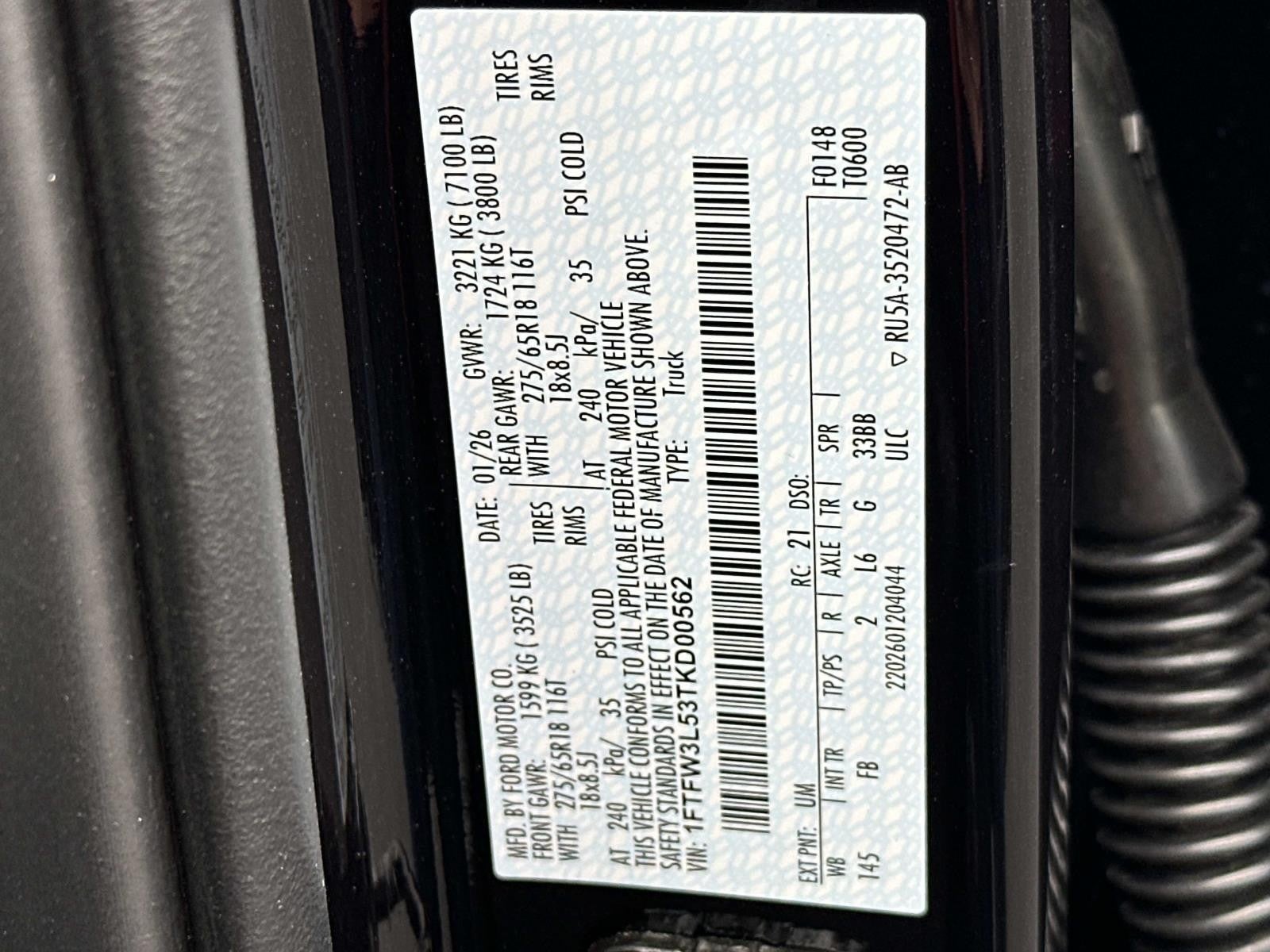 2026 Ford F-150 XLT 4WD SUPERCREW 5.5' BO