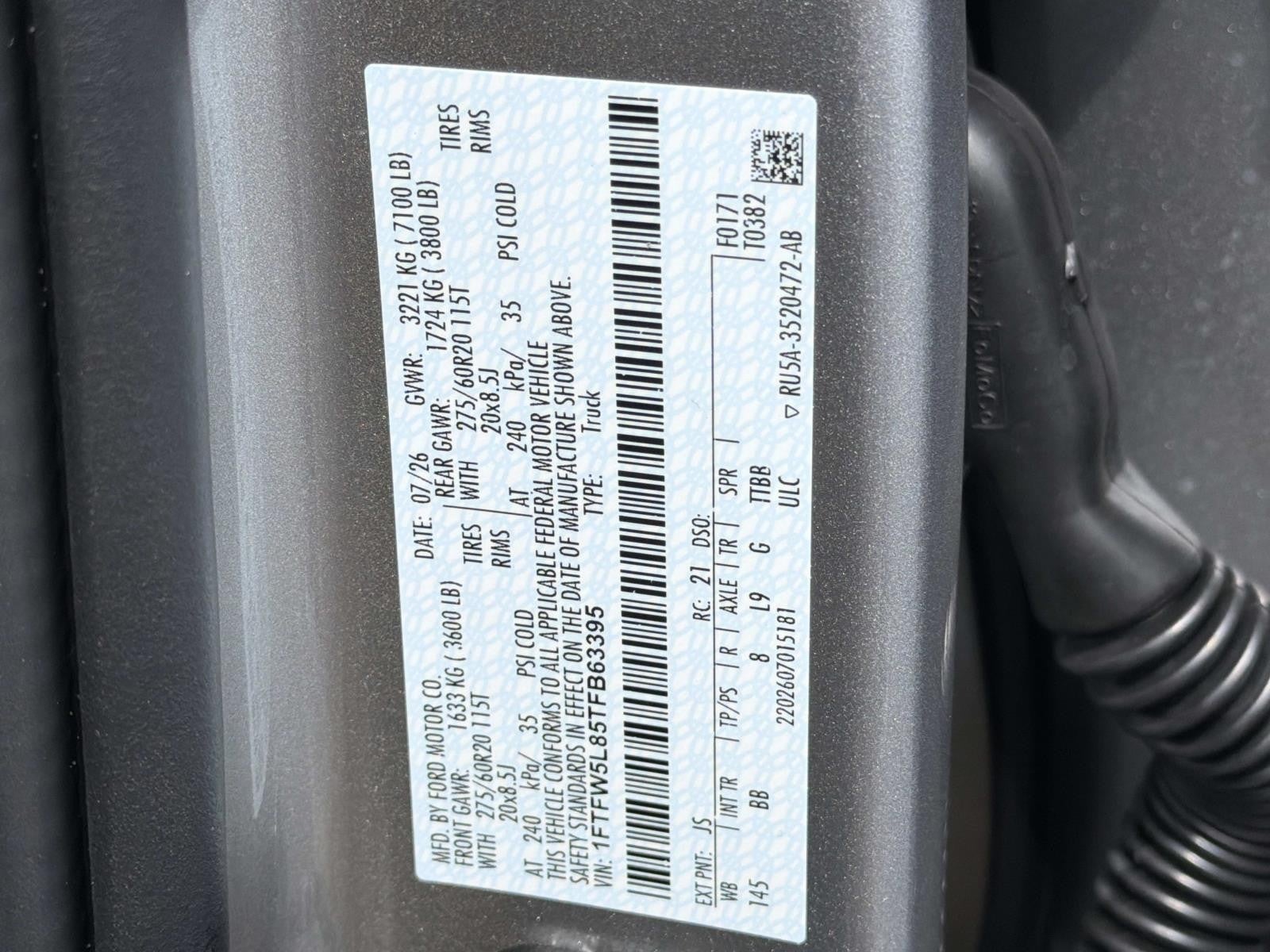2026 Ford F-150 LARIAT 4WD SUPERCREW 5.5'