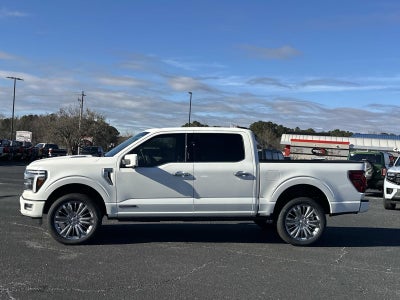2026 Ford F-150 PLATINUM 4WD SUPERCREW 5.