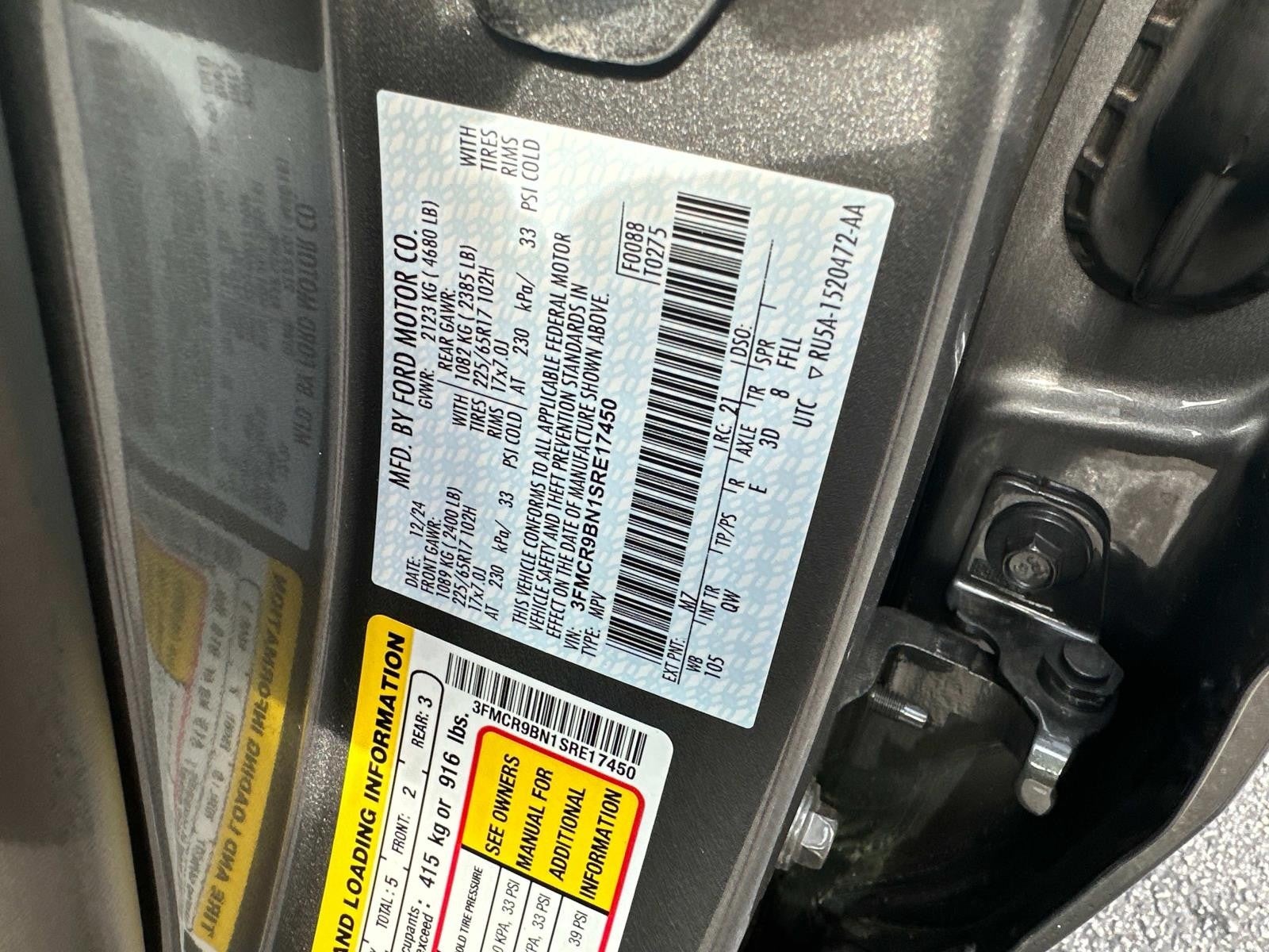 2025 Ford Bronco Sport BIG BEND 4X4