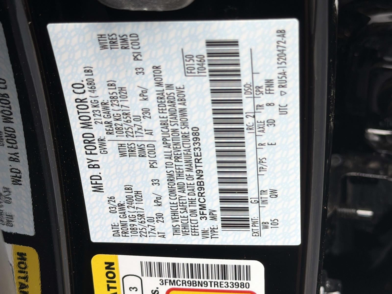2026 Ford Bronco Sport BIG BEND 4X4