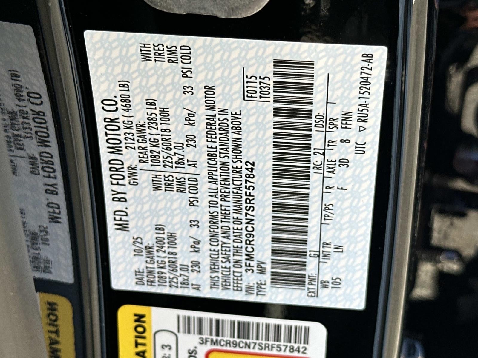 2025 Ford Bronco Sport OUTER BANKS 4X4