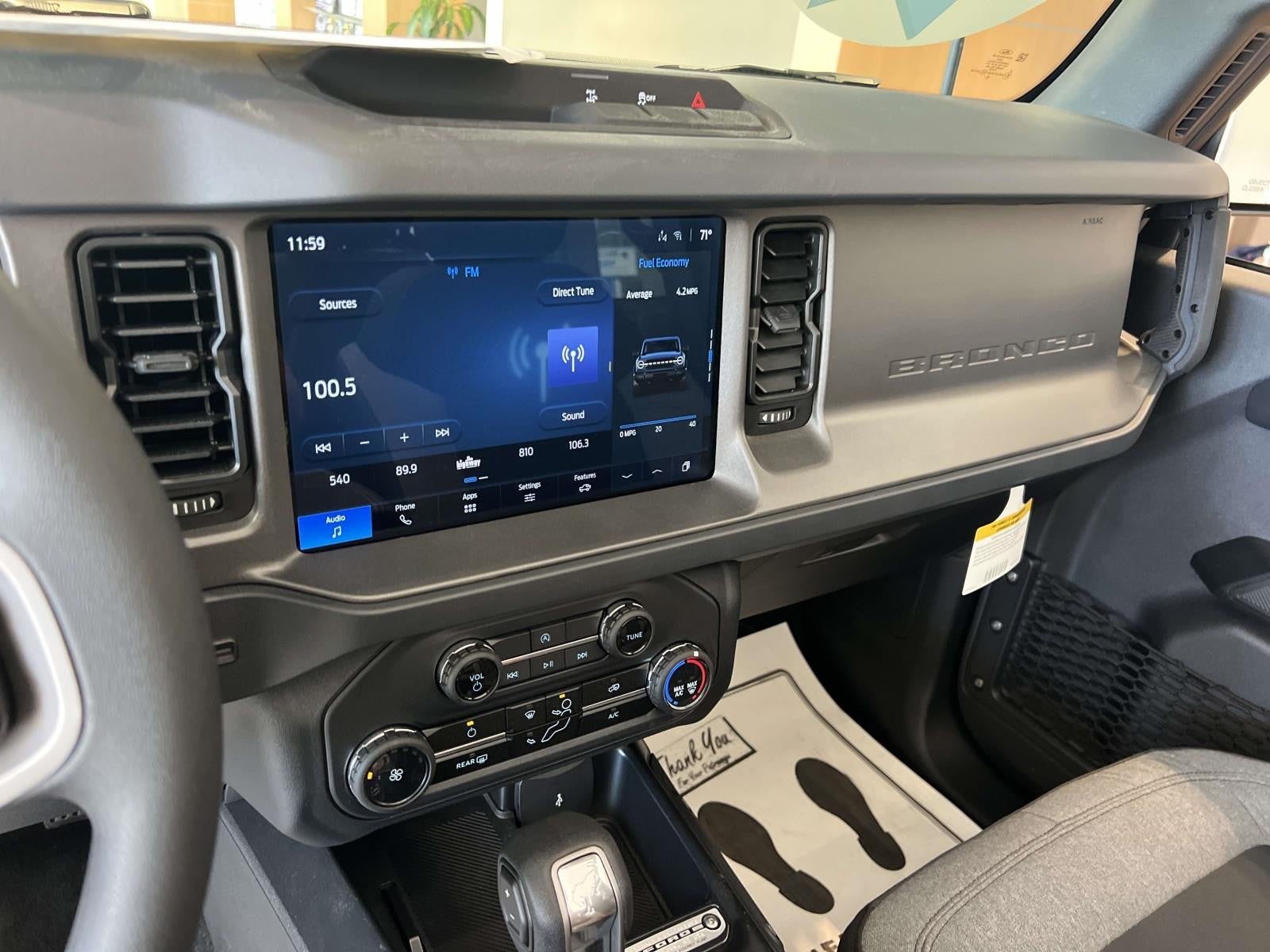 2025 Ford Bronco BASE 4 DOOR 4X4 PUG PACKAGE