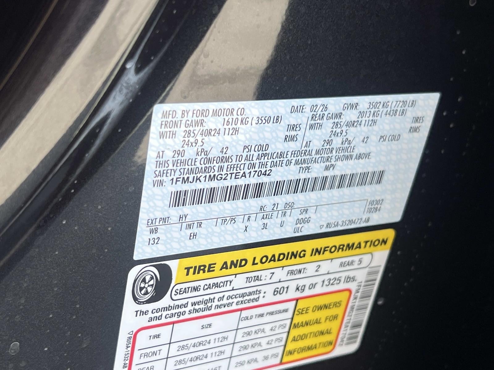 2026 Ford Expedition Max PLATINUM 4X4