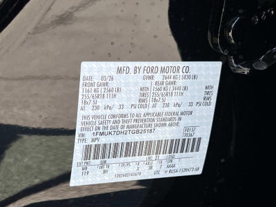 2026 Ford Explorer ACTIVE (100A) RWD