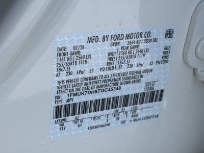 2026 Ford Explorer ACTIVE