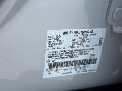 2026 Ford Explorer PLATINUM RWD