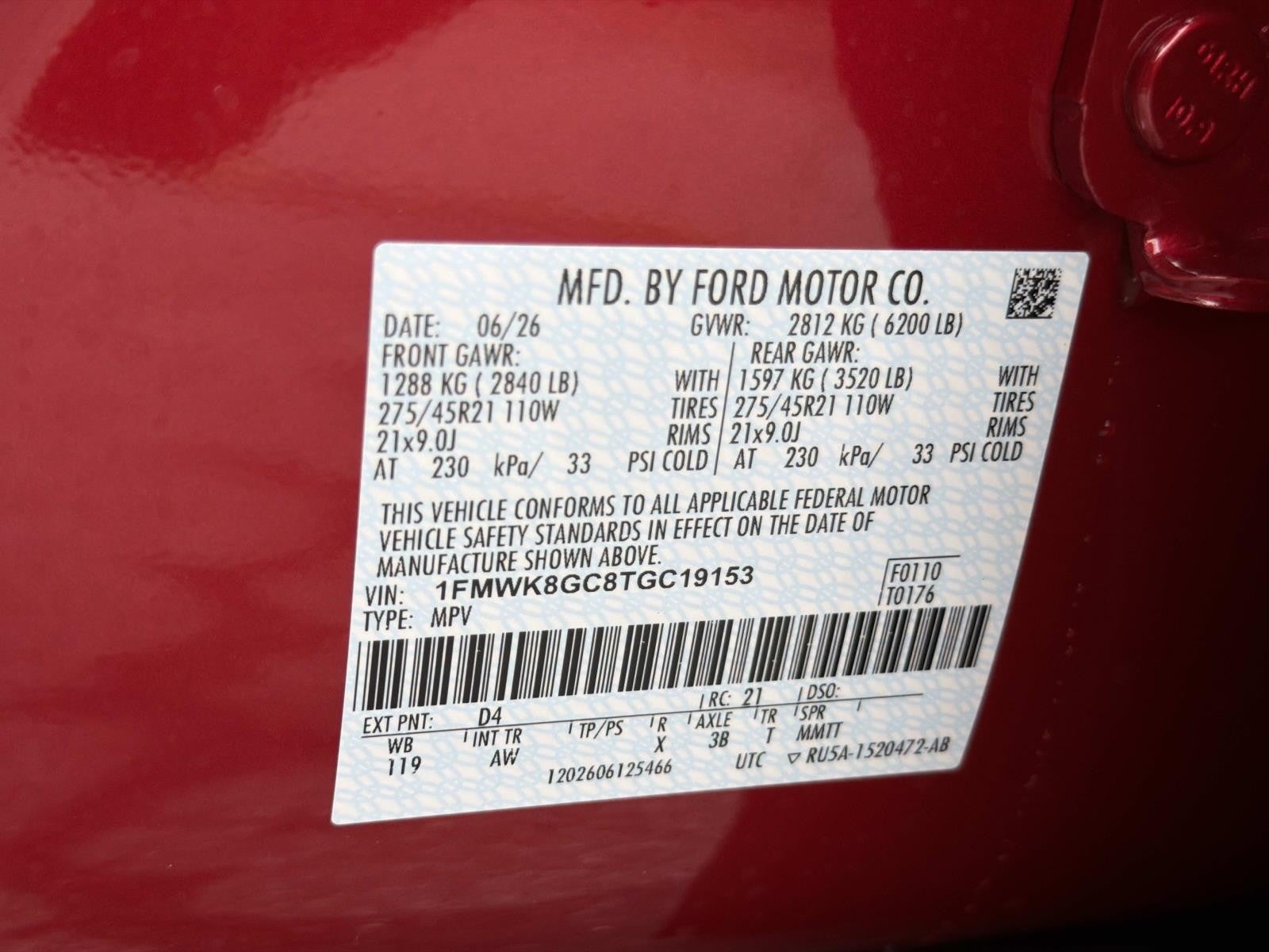 2026 Ford Explorer ST 4WD