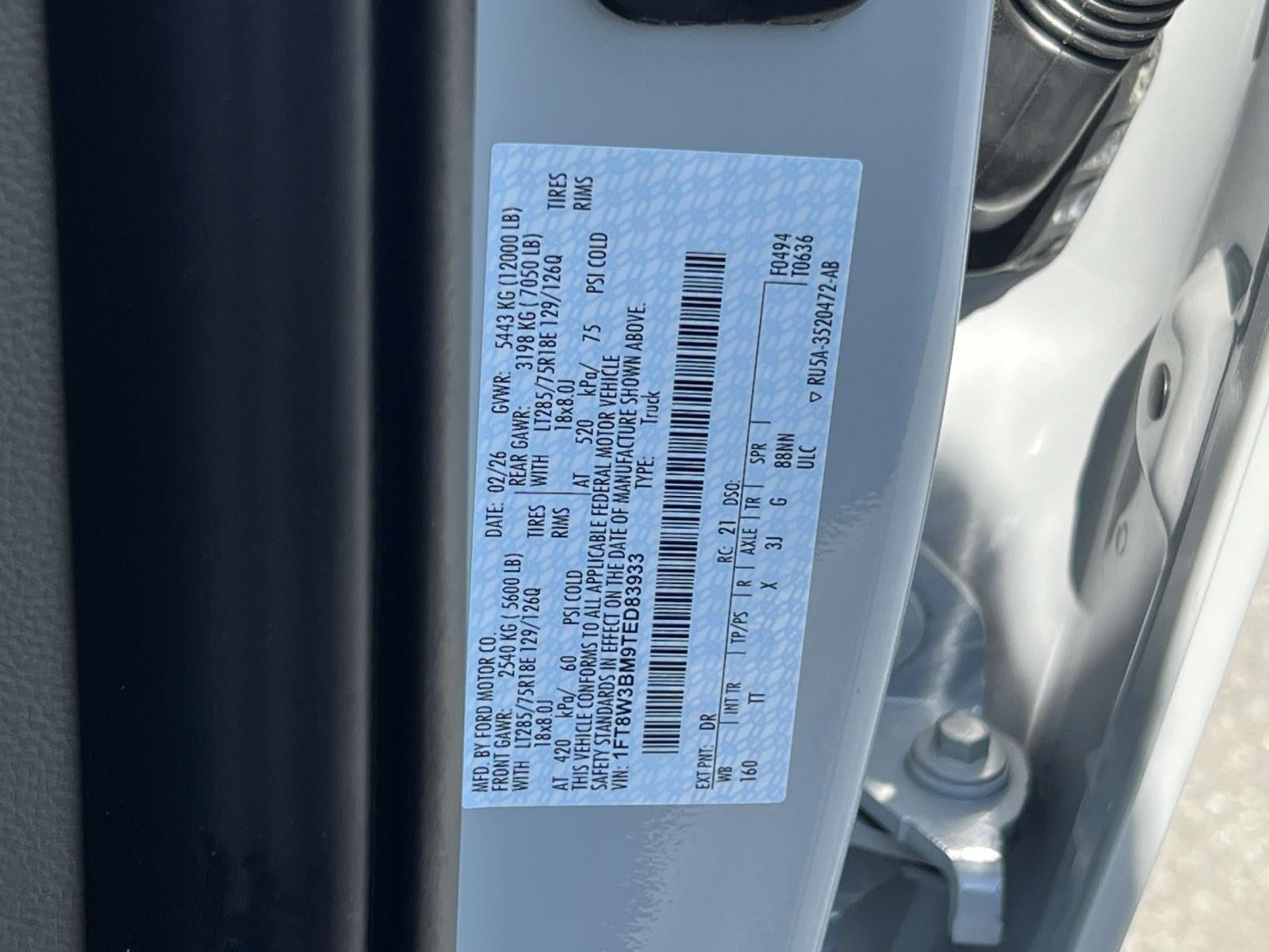 2026 Ford Super Duty F-350 SRW PLATINUM 4WD CREW CAB 6.7