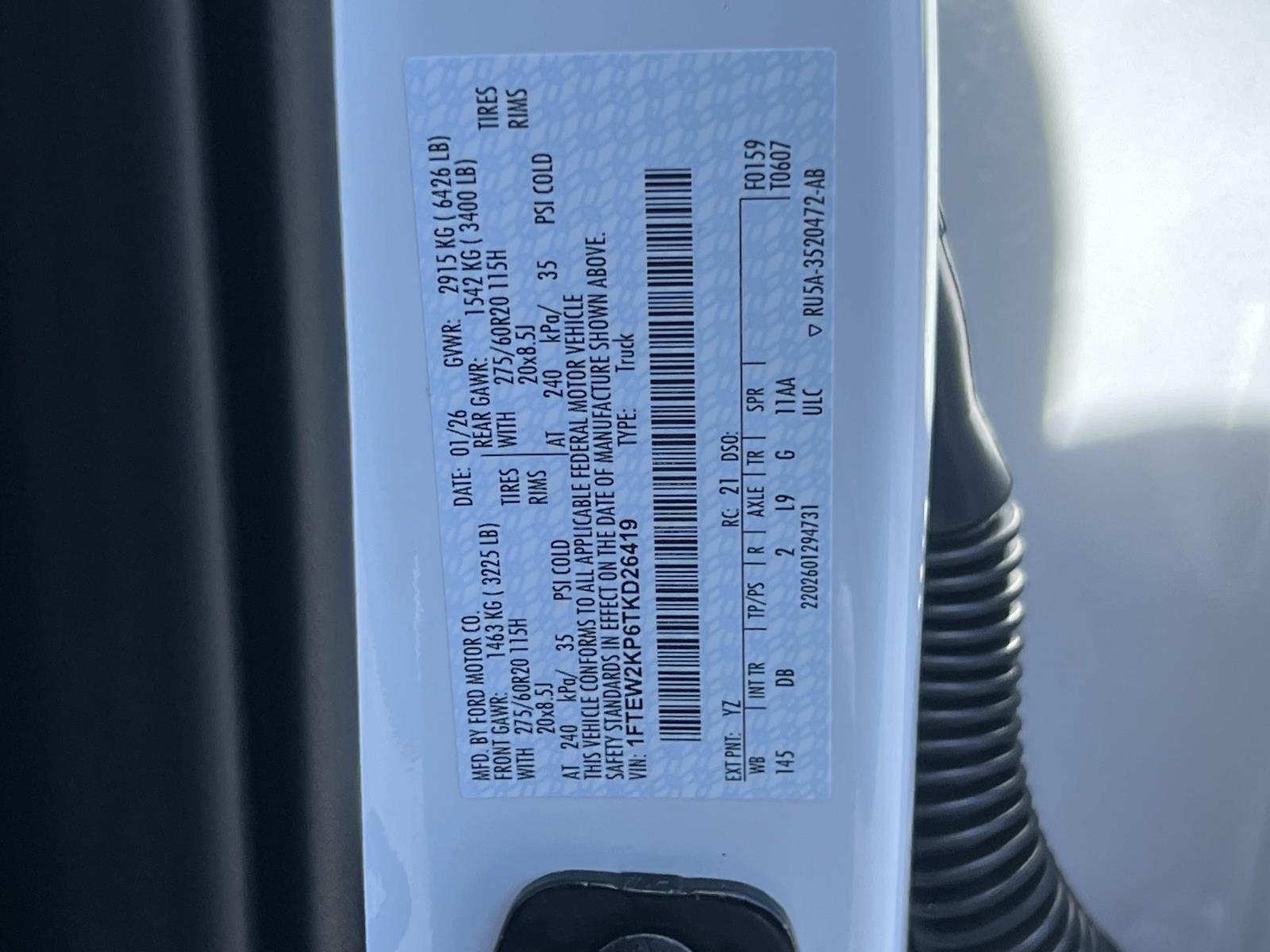 2026 Ford F-150 STX 2WD SUPERCREW 5.5' BO