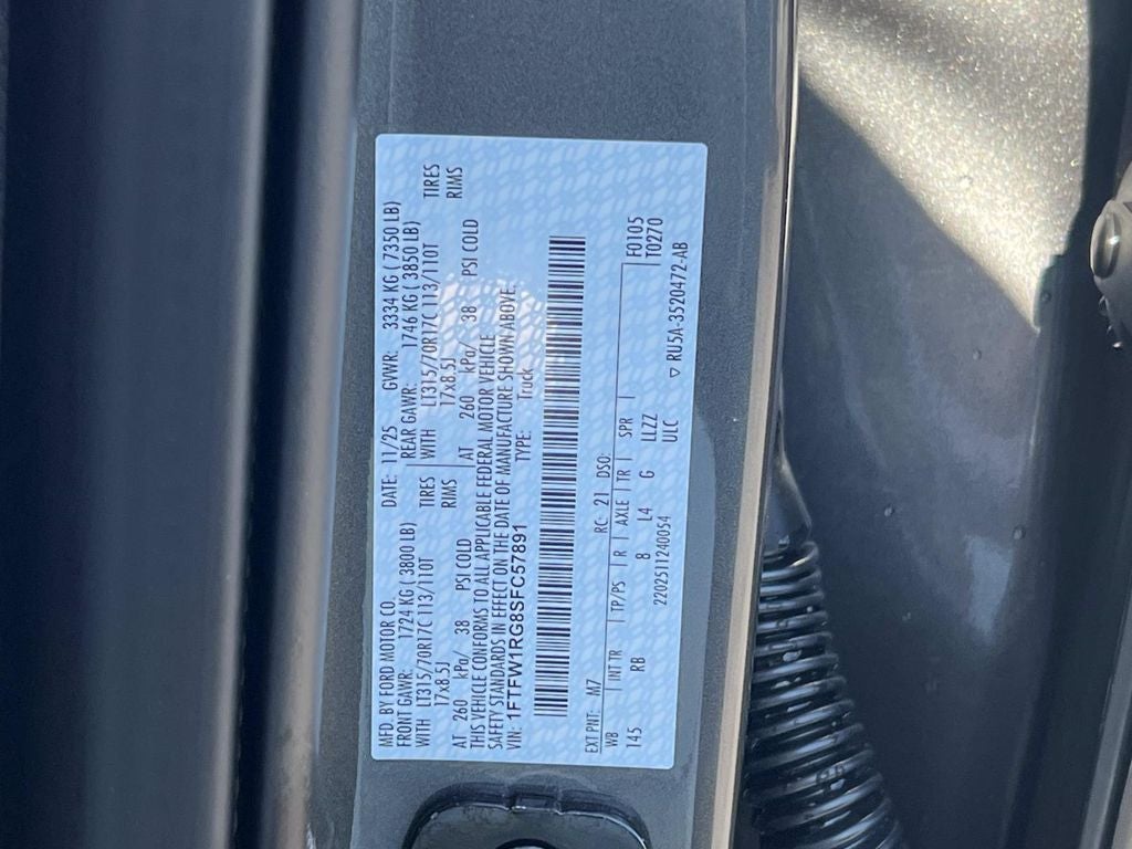 2025 Ford F-150 Raptor