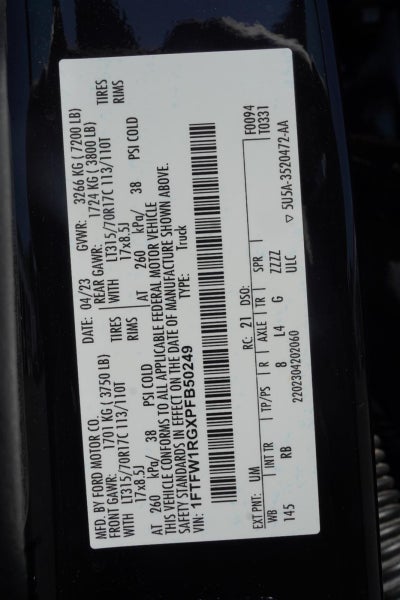 2023 Ford F-150 RAPTOR 4X4