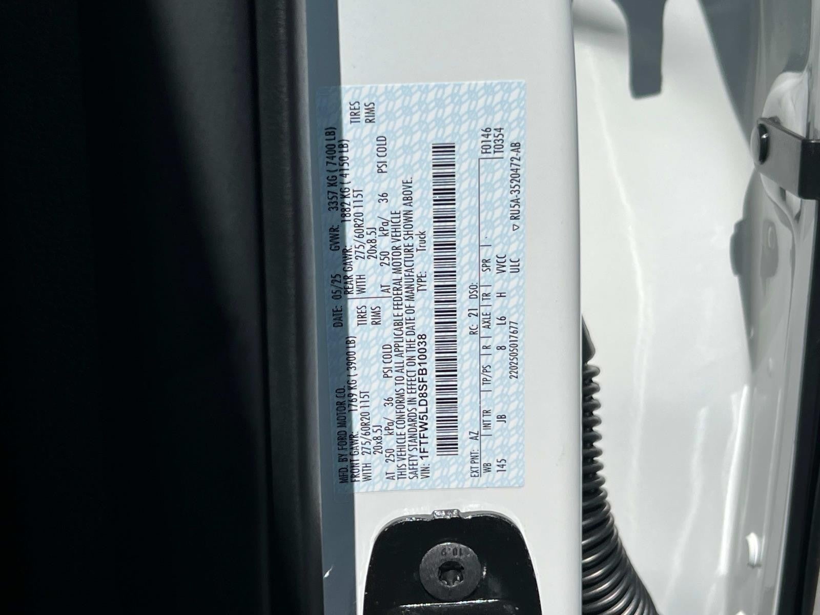 2025 Ford F-150 LARIAT 4WD SUPERCREW 5.5'