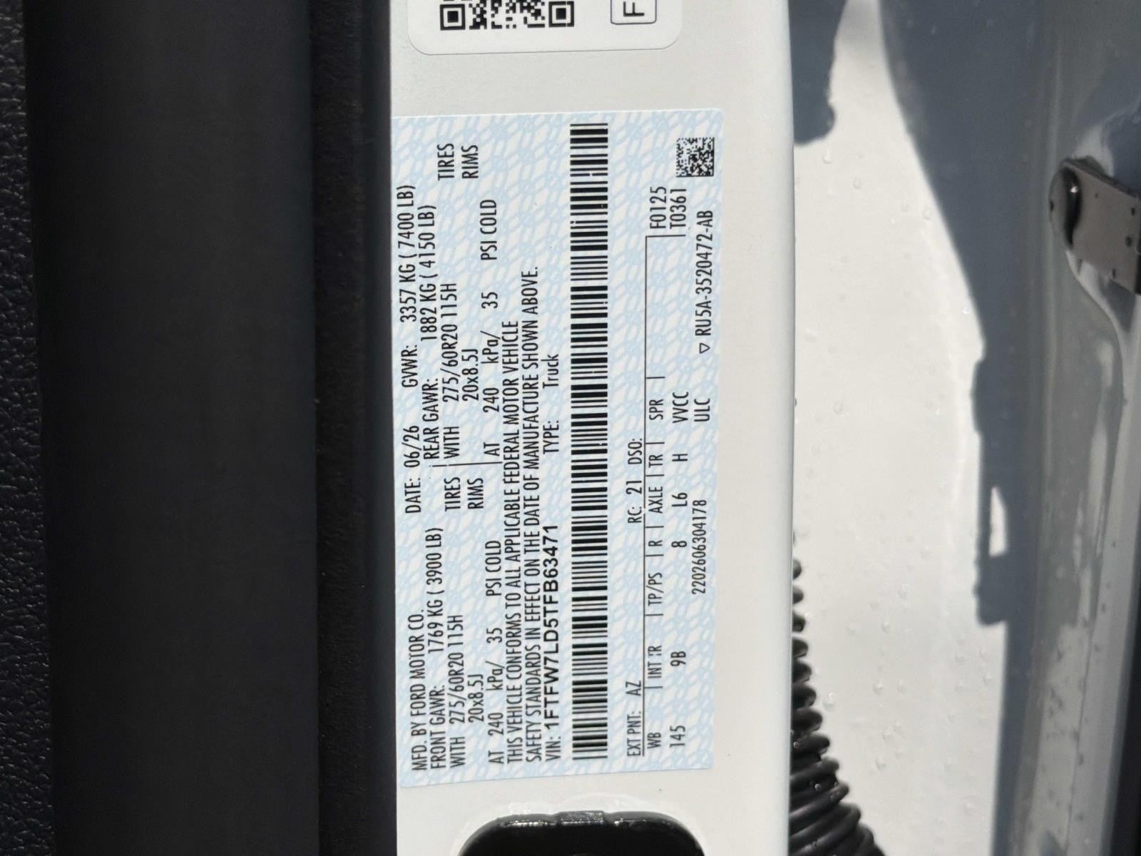 2026 Ford F-150 PLATINUM 4WD SUPERCREW 5.