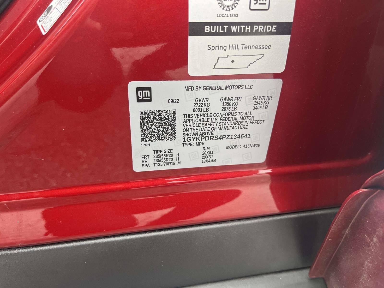 2023 Cadillac XT6 AWD 4DR PREMIUM LUXURY