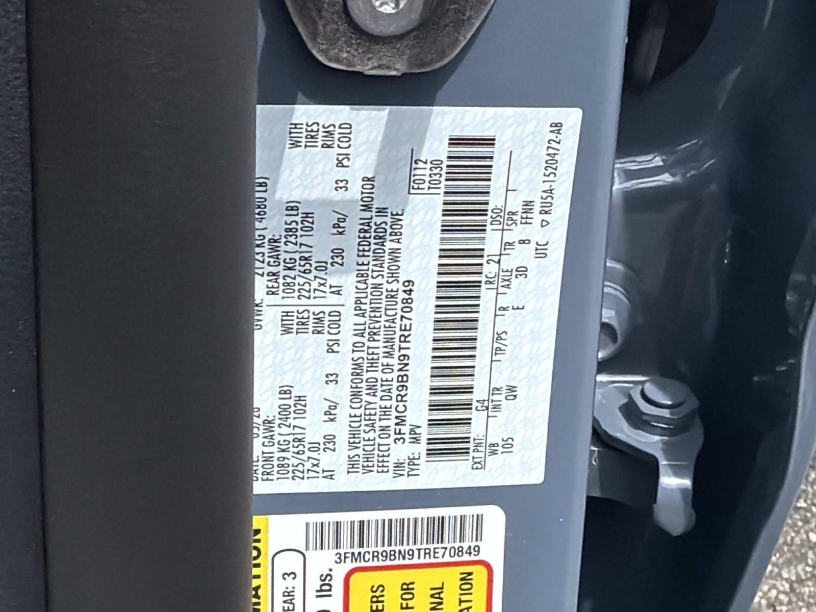 2026 Ford Bronco Sport BIG BEND 4X4