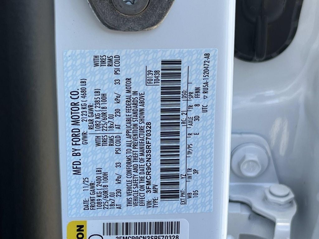 2025 Ford Bronco Sport Outer Banks