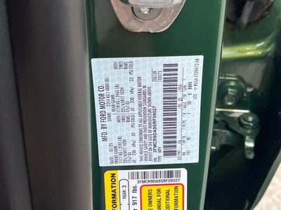 2025 Ford Bronco Sport Badlands