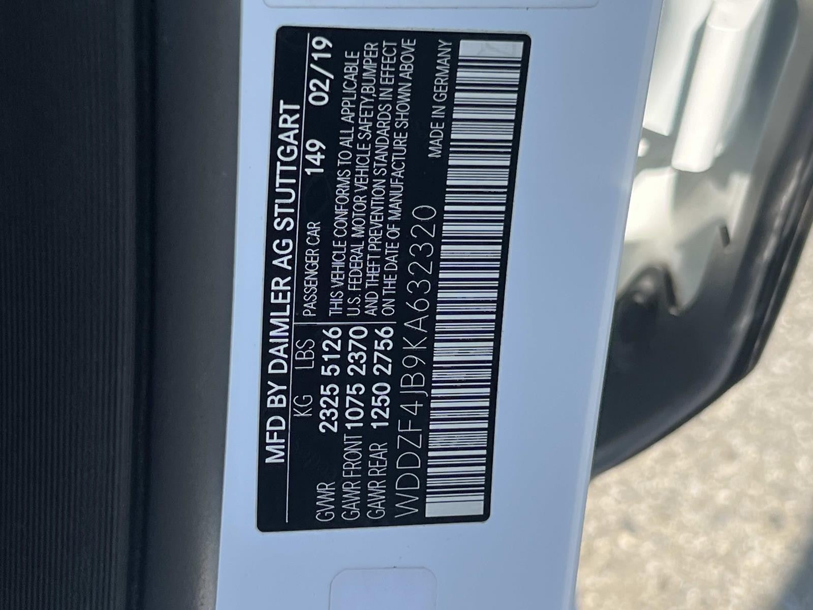 2019 Mercedes-Benz E-Class E 300