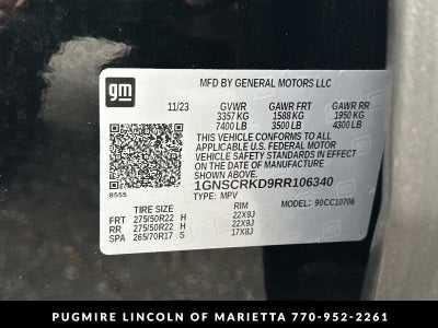 2024 Chevrolet Tahoe RST