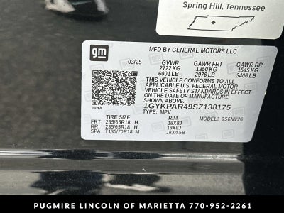 2025 Cadillac XT6 FWD Luxury