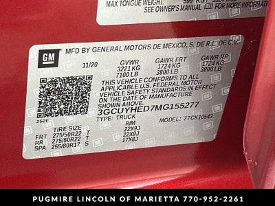 2021 Chevrolet Silverado 1500 High Country