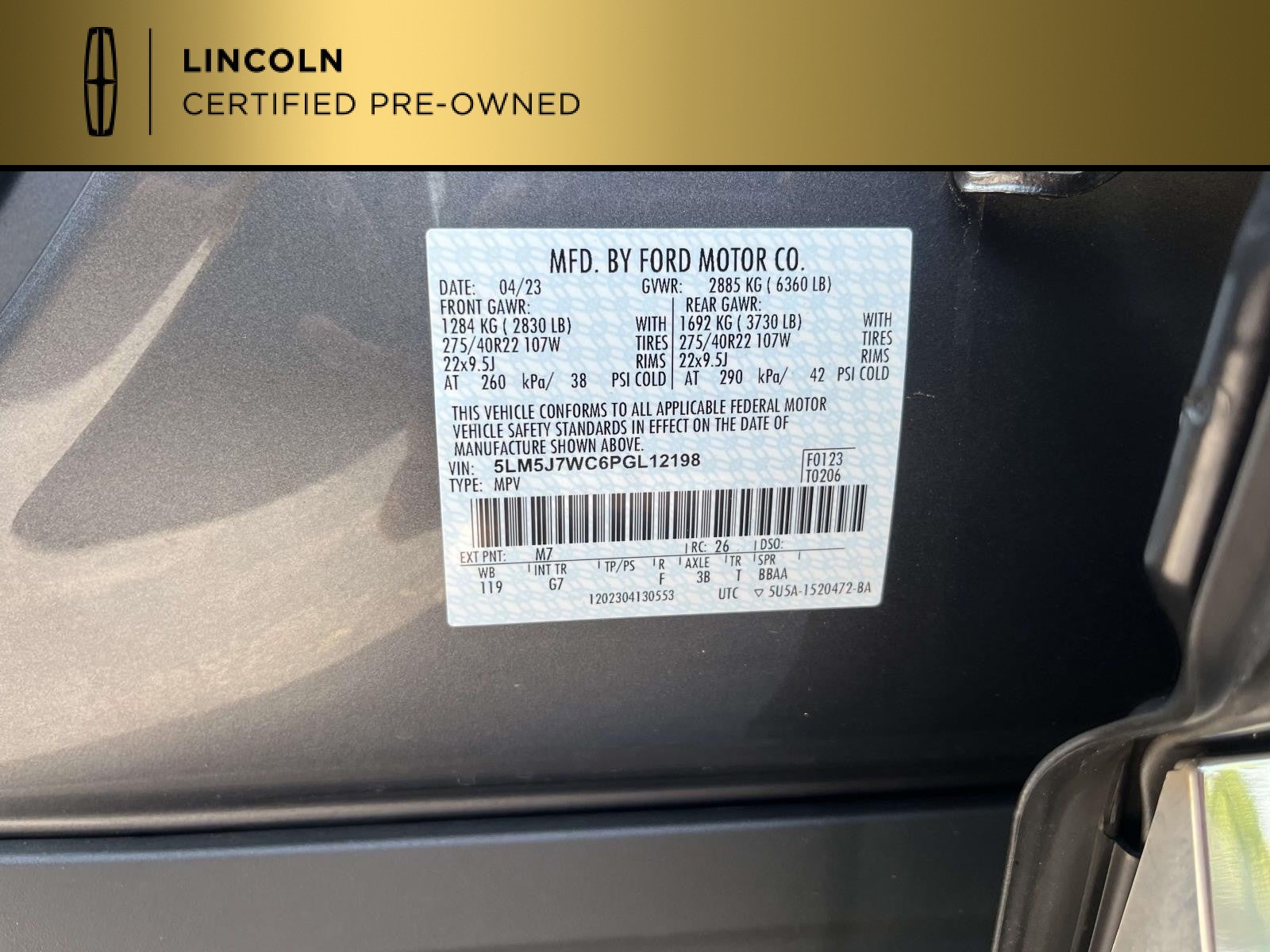 2023 Lincoln Aviator Reserve