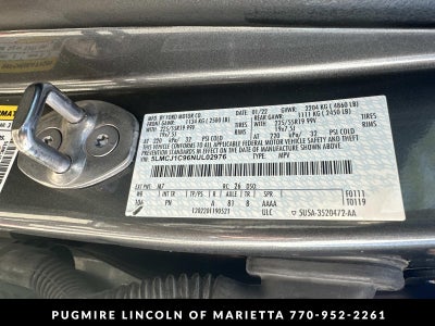 2022 Lincoln Corsair Standard