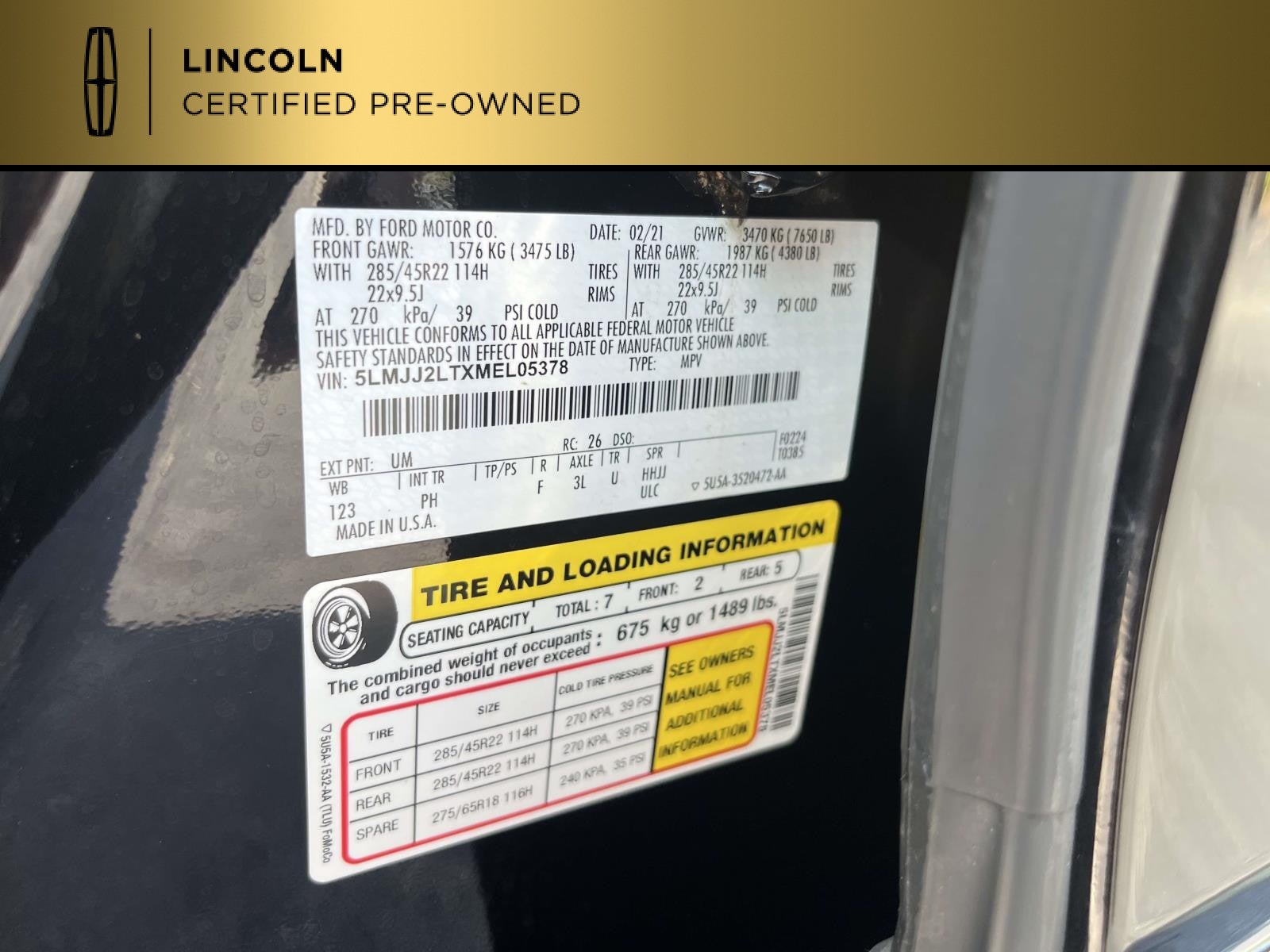 2021 Lincoln Navigator Reserve