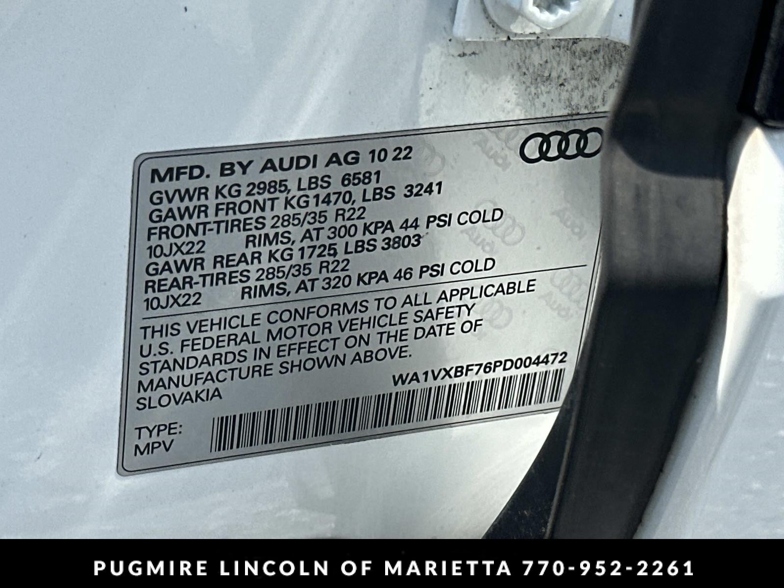 2023 Audi Q7 Prestige