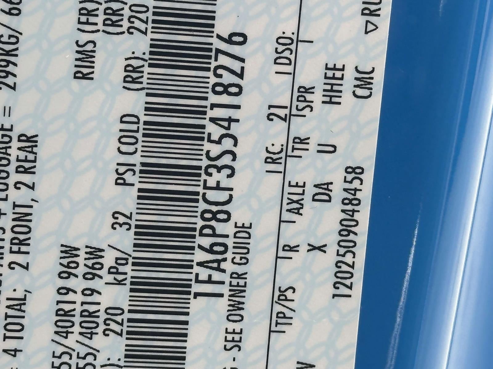 2025 Ford Mustang GT PREMIUM FASTBACK