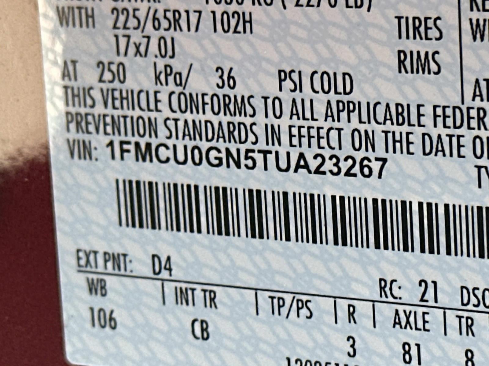 2026 Ford Escape ACTIVE FWD