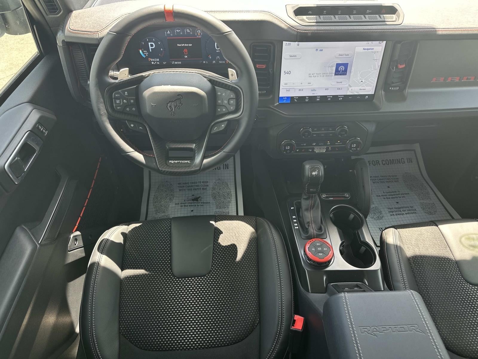 2026 Ford Bronco RAPTOR 4 DOOR ADVANCED 4X