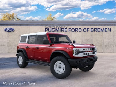 2026 Ford Bronco HERITAGE EDITION 4 DOOR A