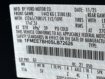 2025 Ford Bronco BIG BEND 4 DOOR 4X4