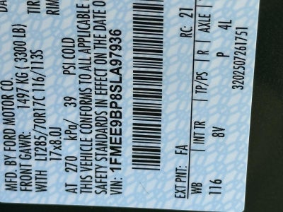 2025 Ford Bronco BADLANDS 4 DOOR ADVANCED