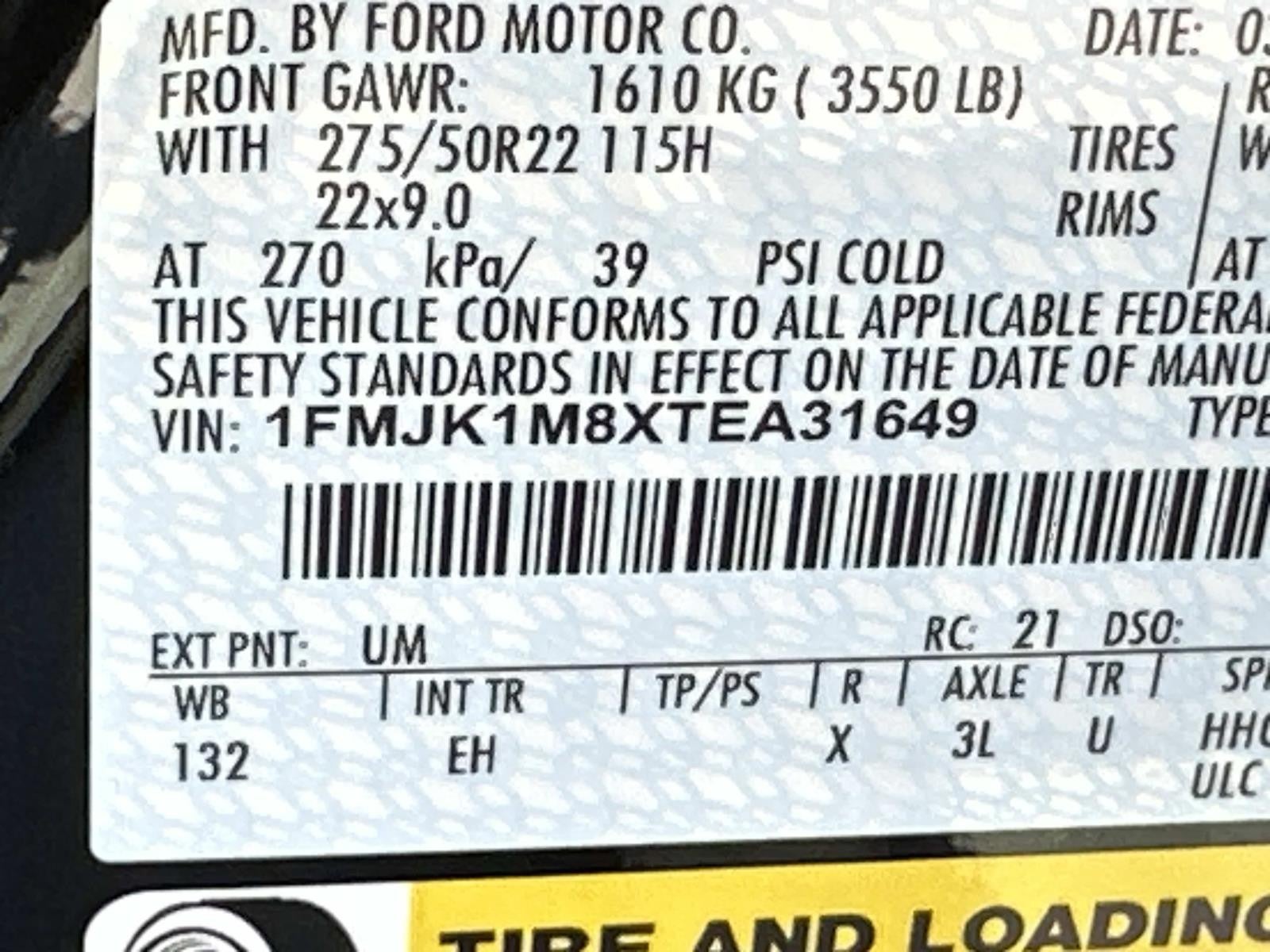 2026 Ford Expedition Max PLATINUM 4X4